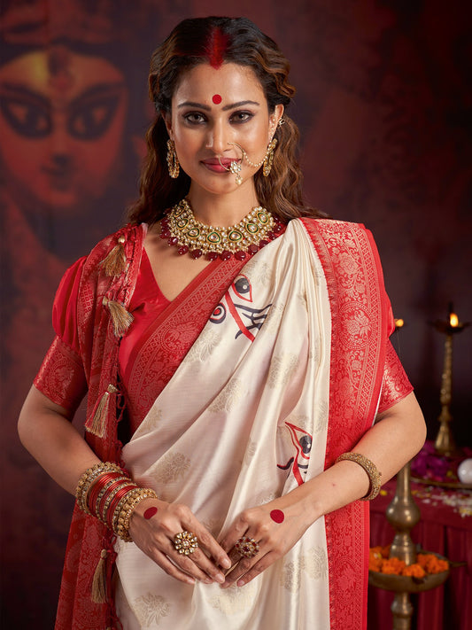 partywear designer saree for festive occasions