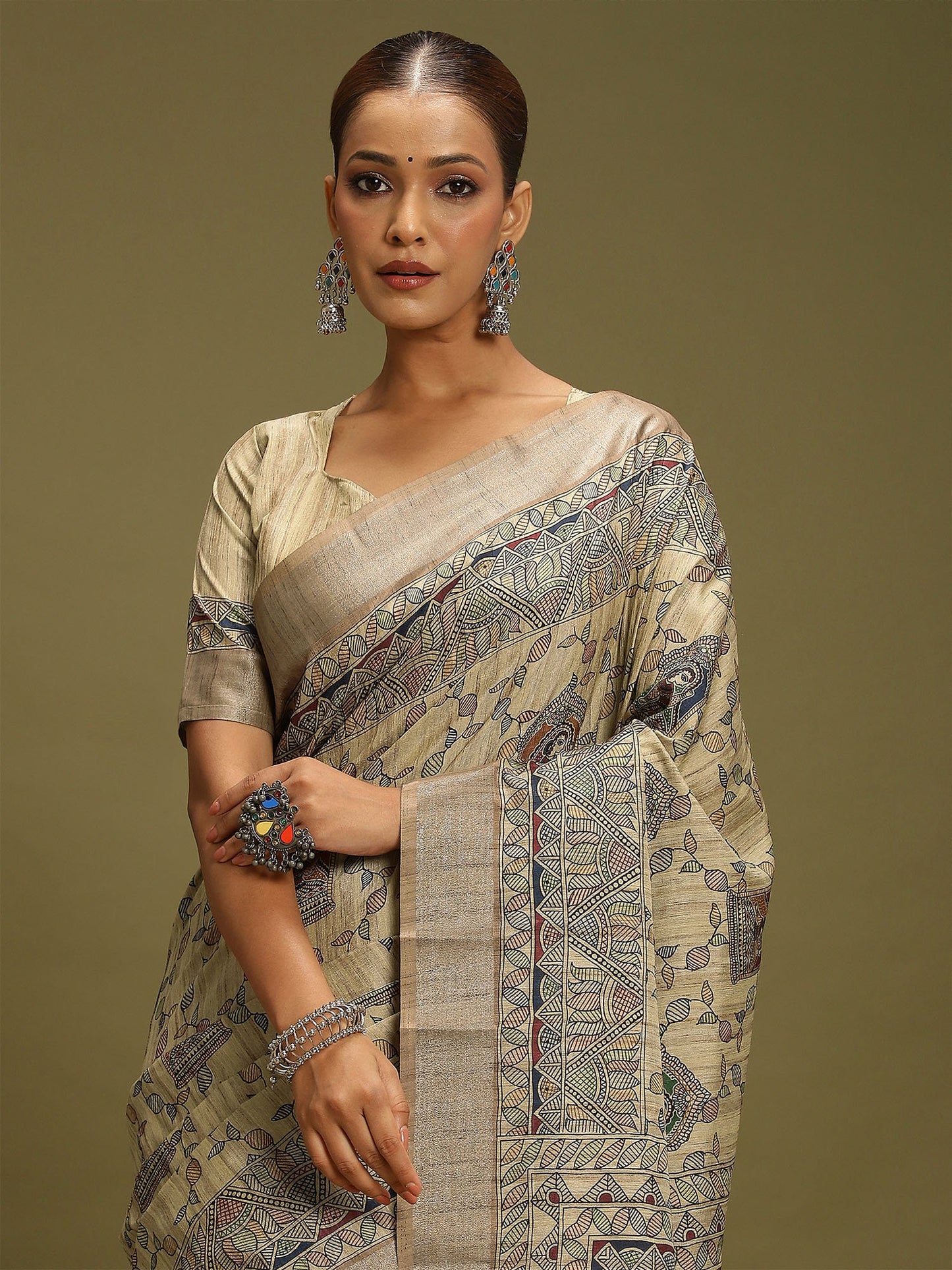 partywear designer saree for festive occasions