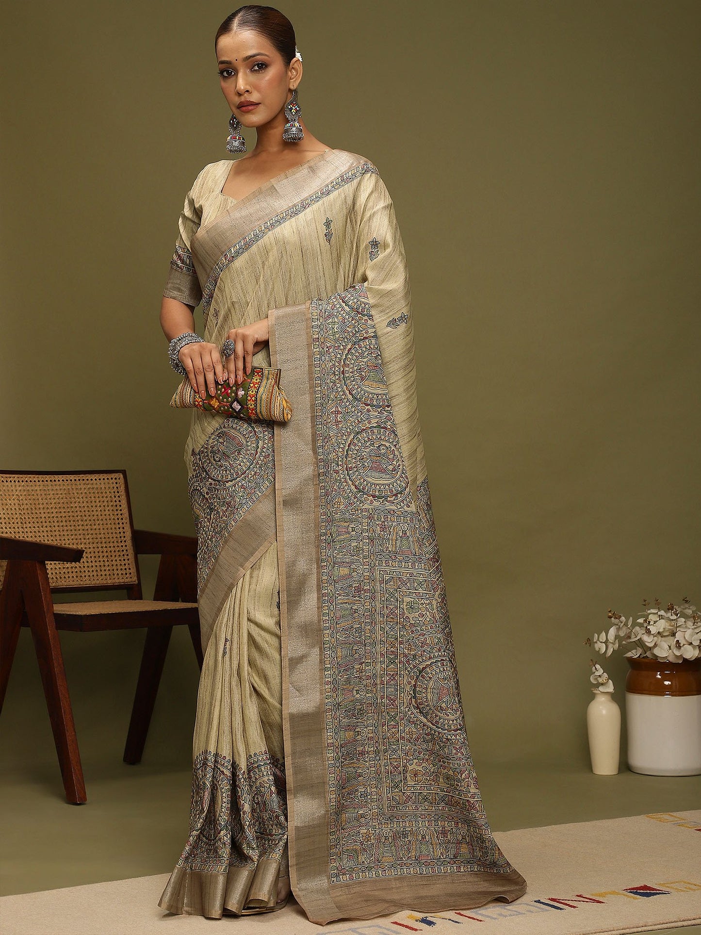 partywear designer saree for festive occasions
