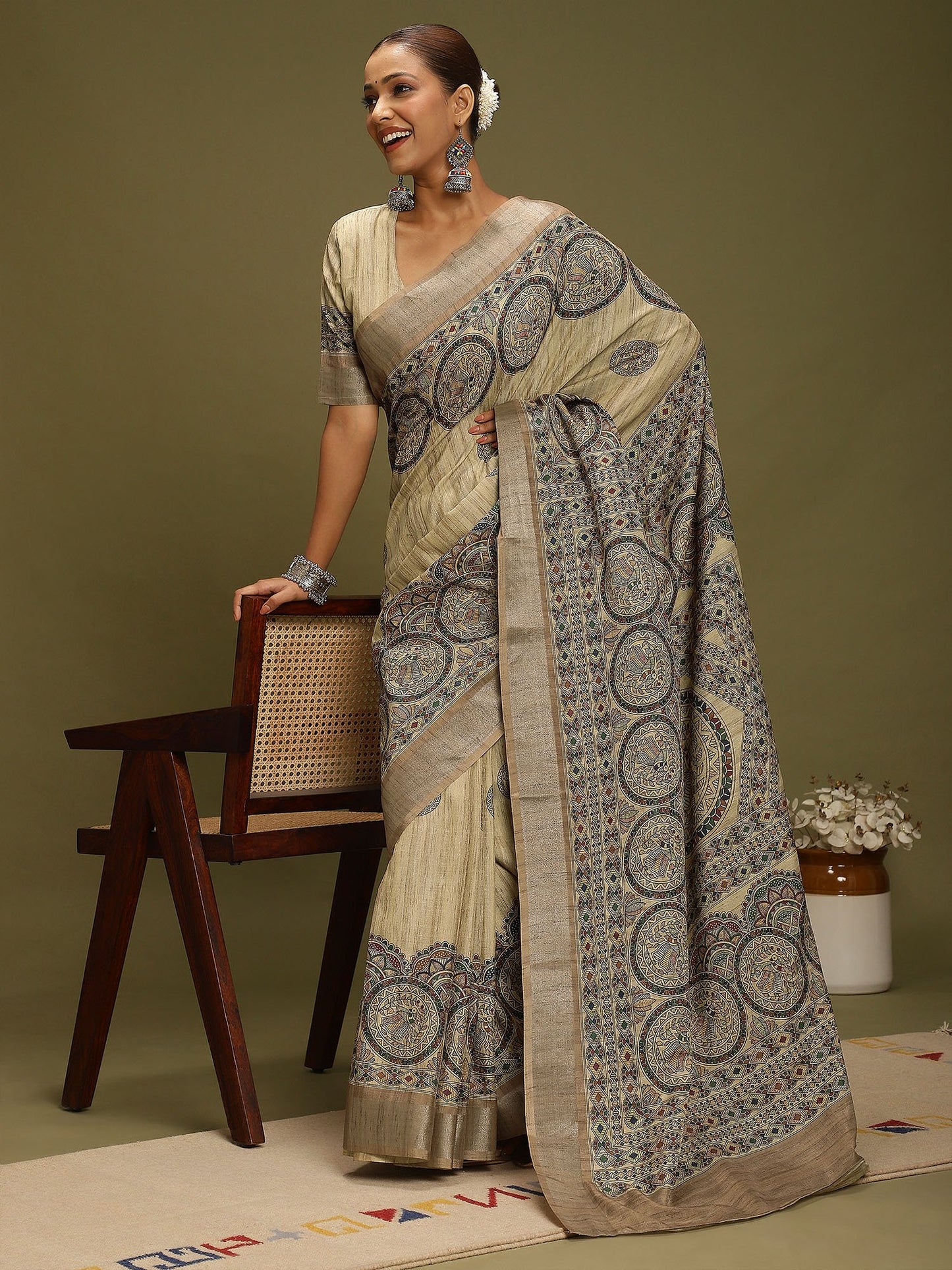 partywear designer saree for festive occasions