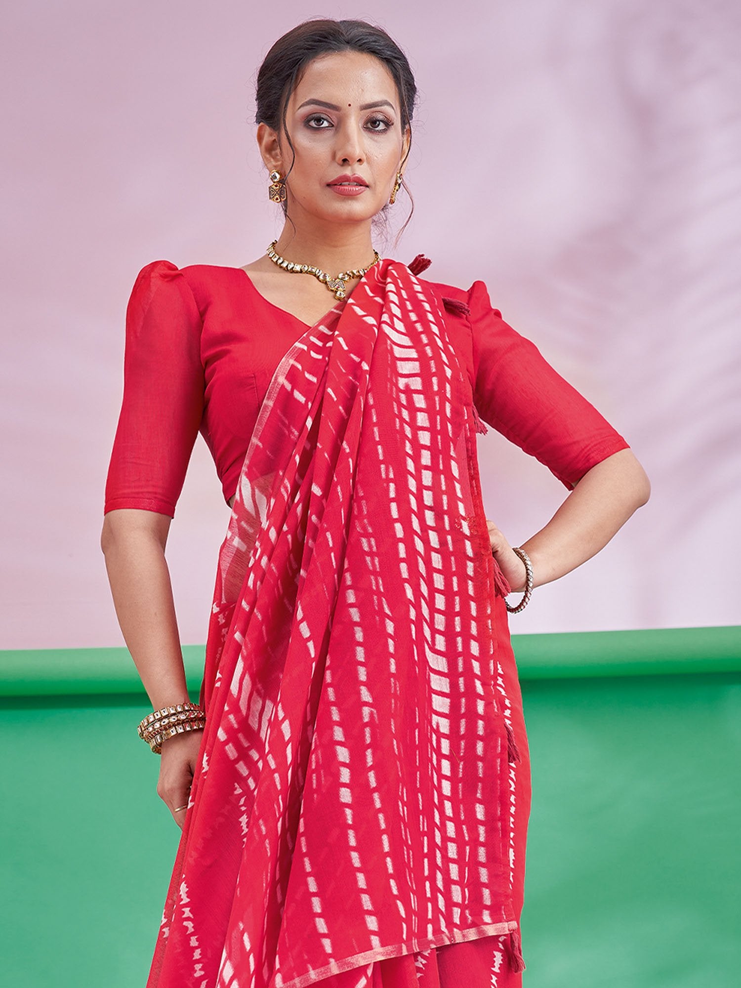partywear designer saree for festive occasions