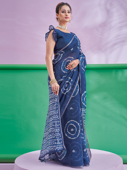 partywear designer saree for festive occasions
