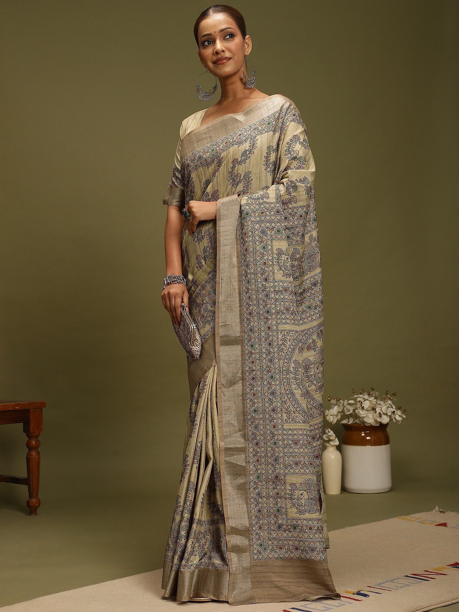 partywear designer saree for festive occasions