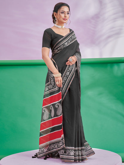 partywear designer saree for festive occasions