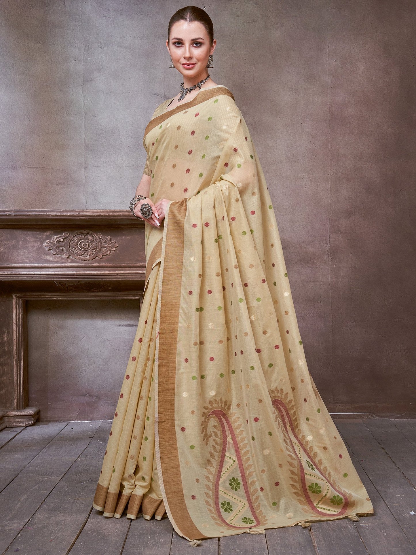 partywear designer saree for festive occasions