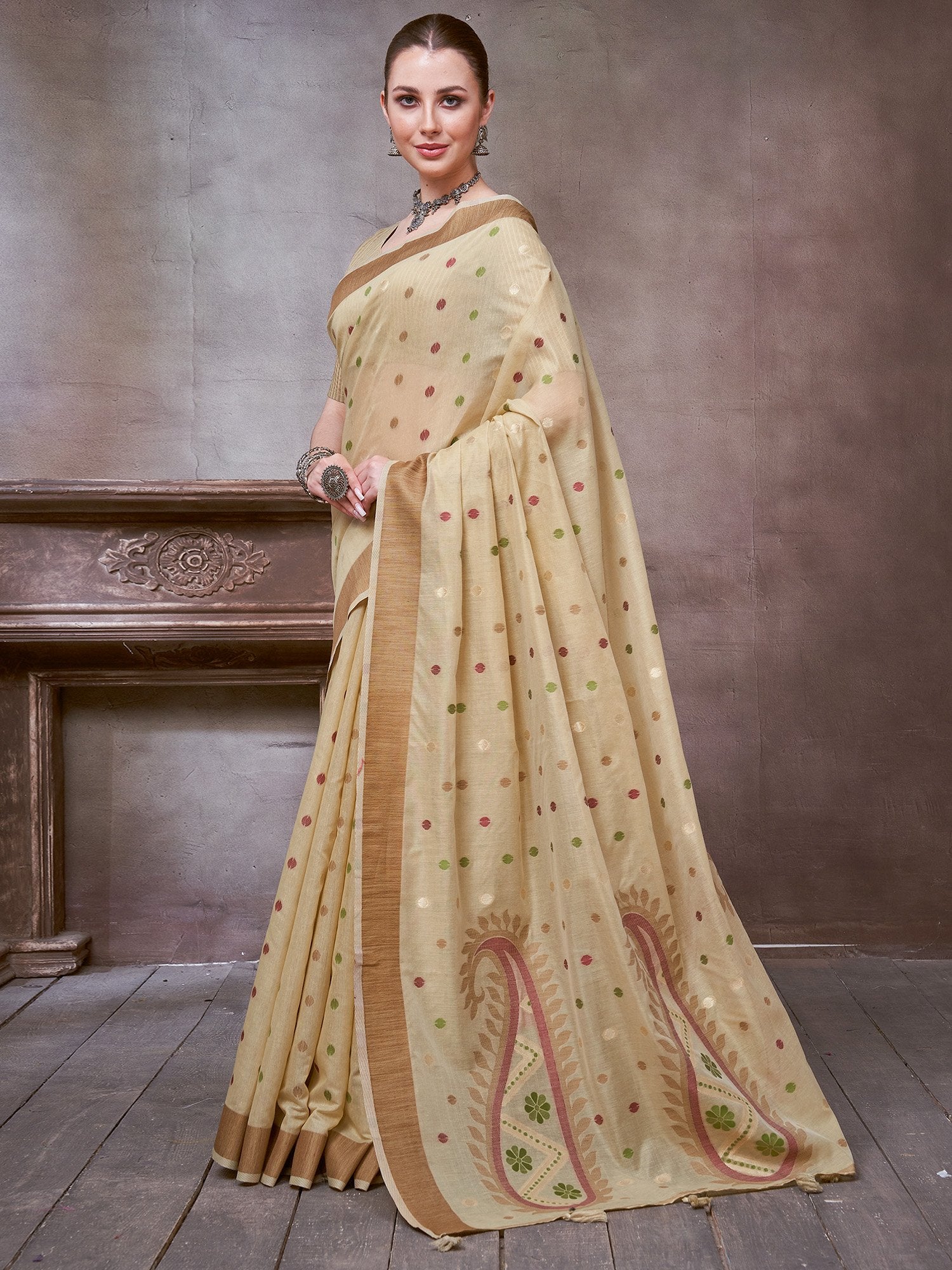 partywear designer saree for festive occasions