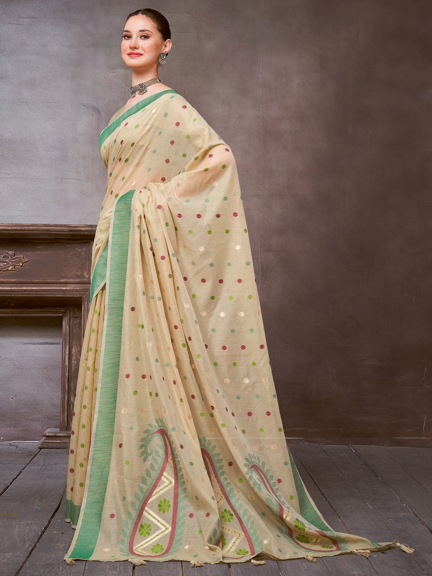partywear designer saree for festive occasions