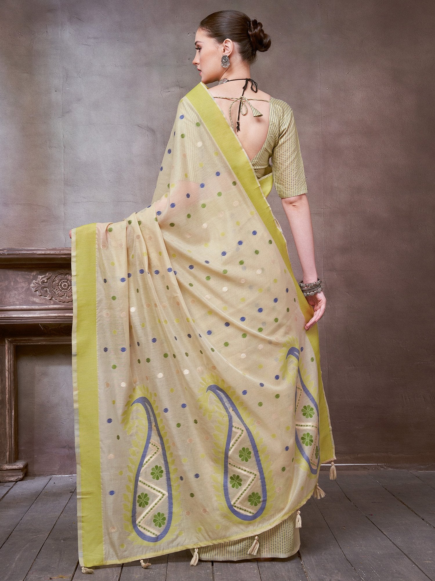 partywear designer saree for festive occasions