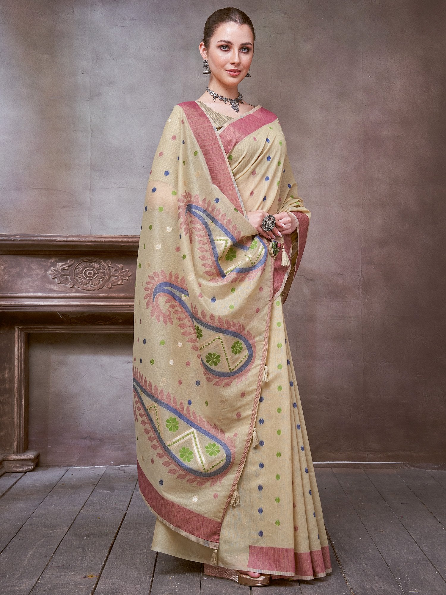 partywear designer saree for festive occasions