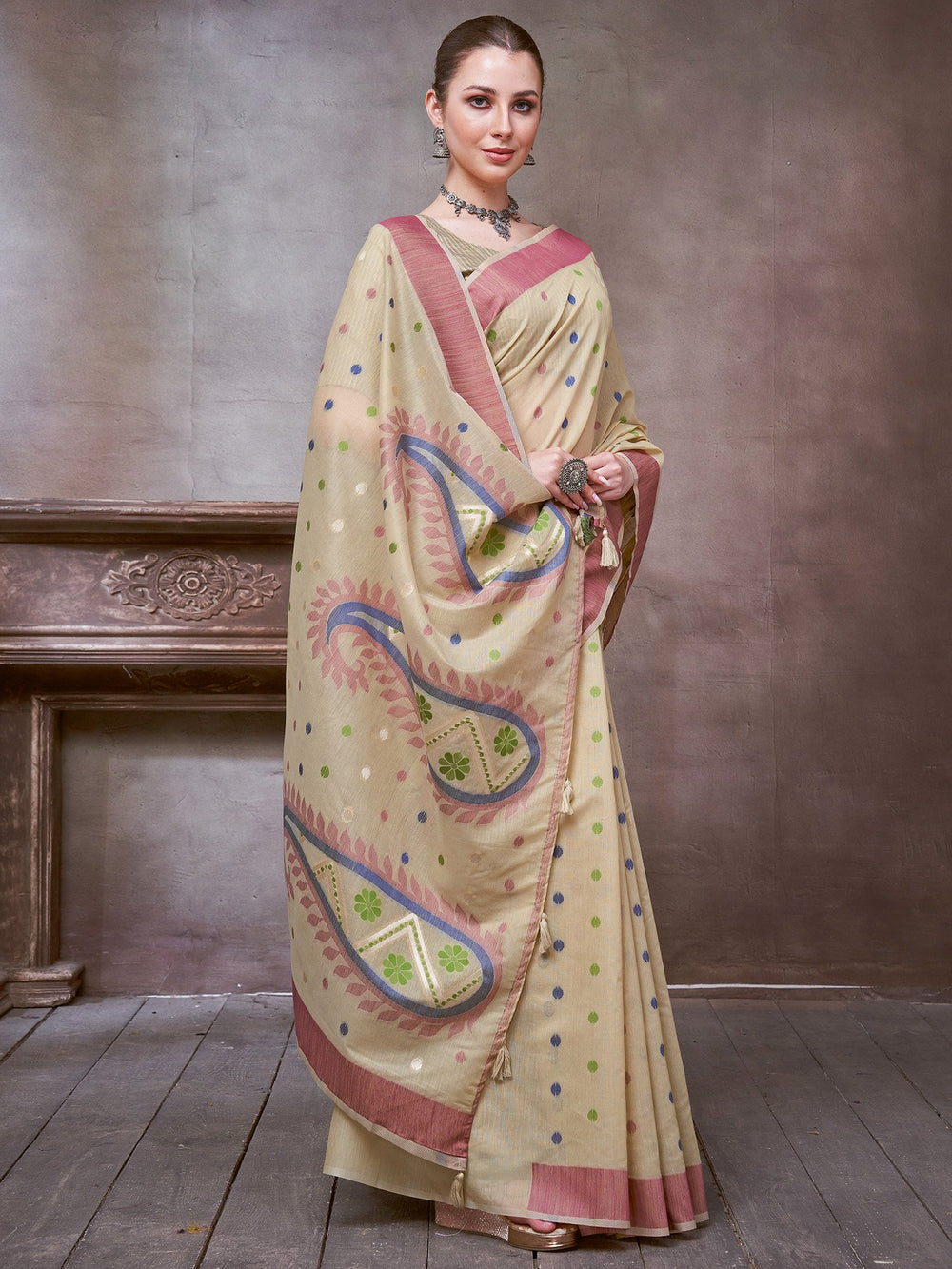 partywear designer saree for festive occasions