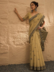 partywear designer saree for festive occasions