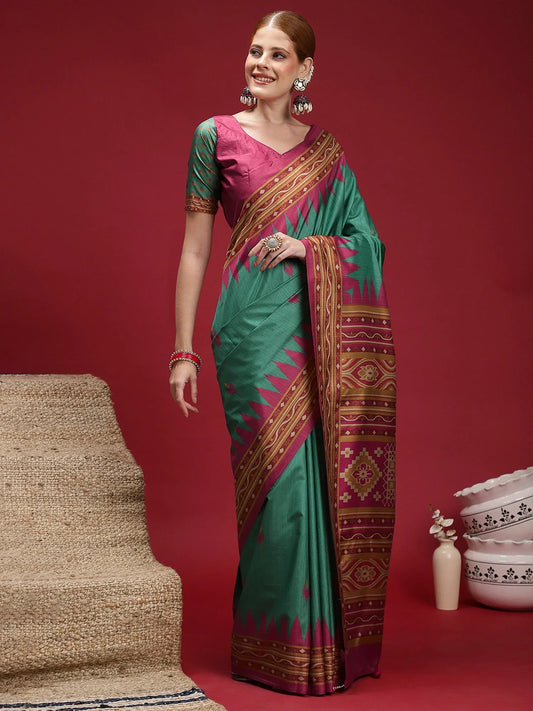 partywear designer saree for festive occasions
