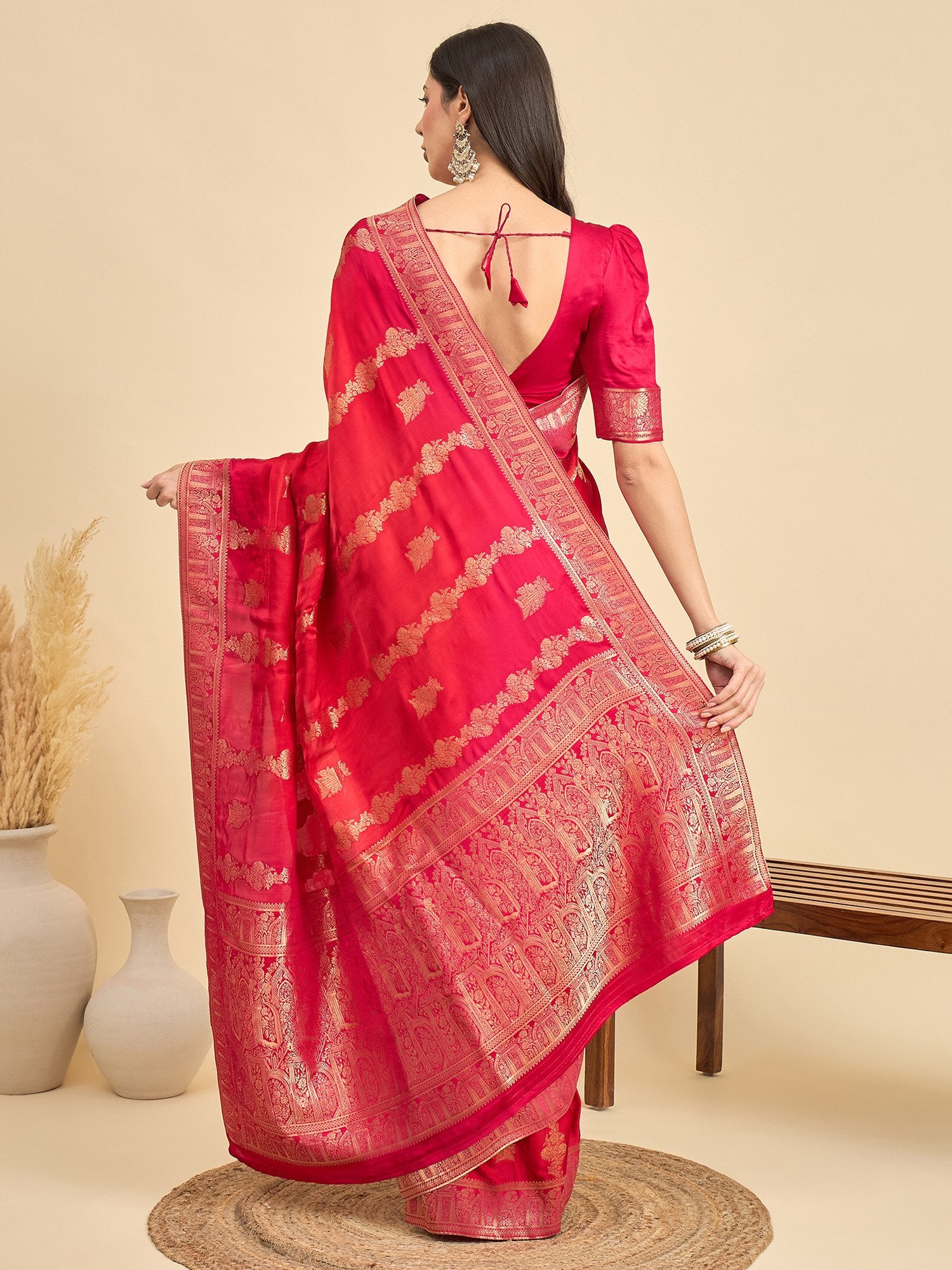 partywear designer saree for festive occasions