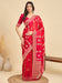 Red Red Banarasi Viscose Woven Saree