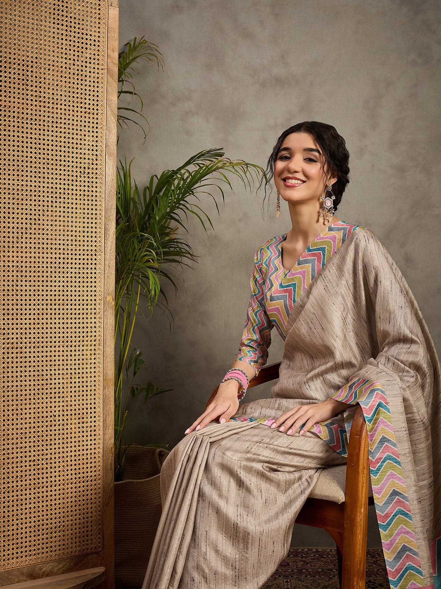 partywear designer saree for festive occasions