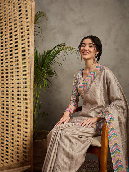 partywear designer saree for festive occasions
