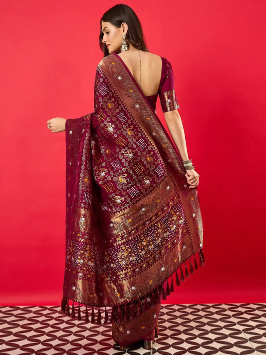 partywear designer saree for festive occasions