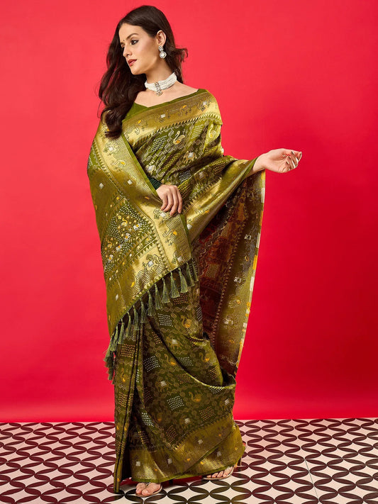 partywear designer saree for festive occasions