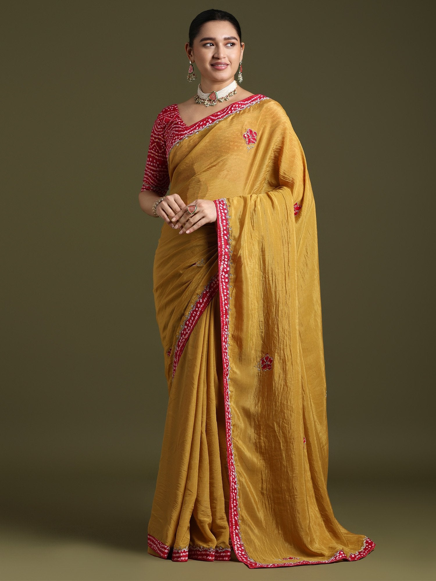 partywear designer saree for festive occasions
