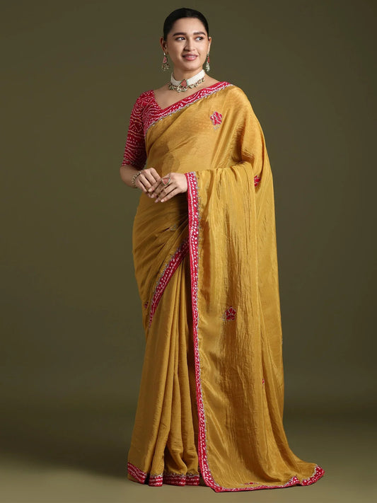 partywear designer saree for festive occasions