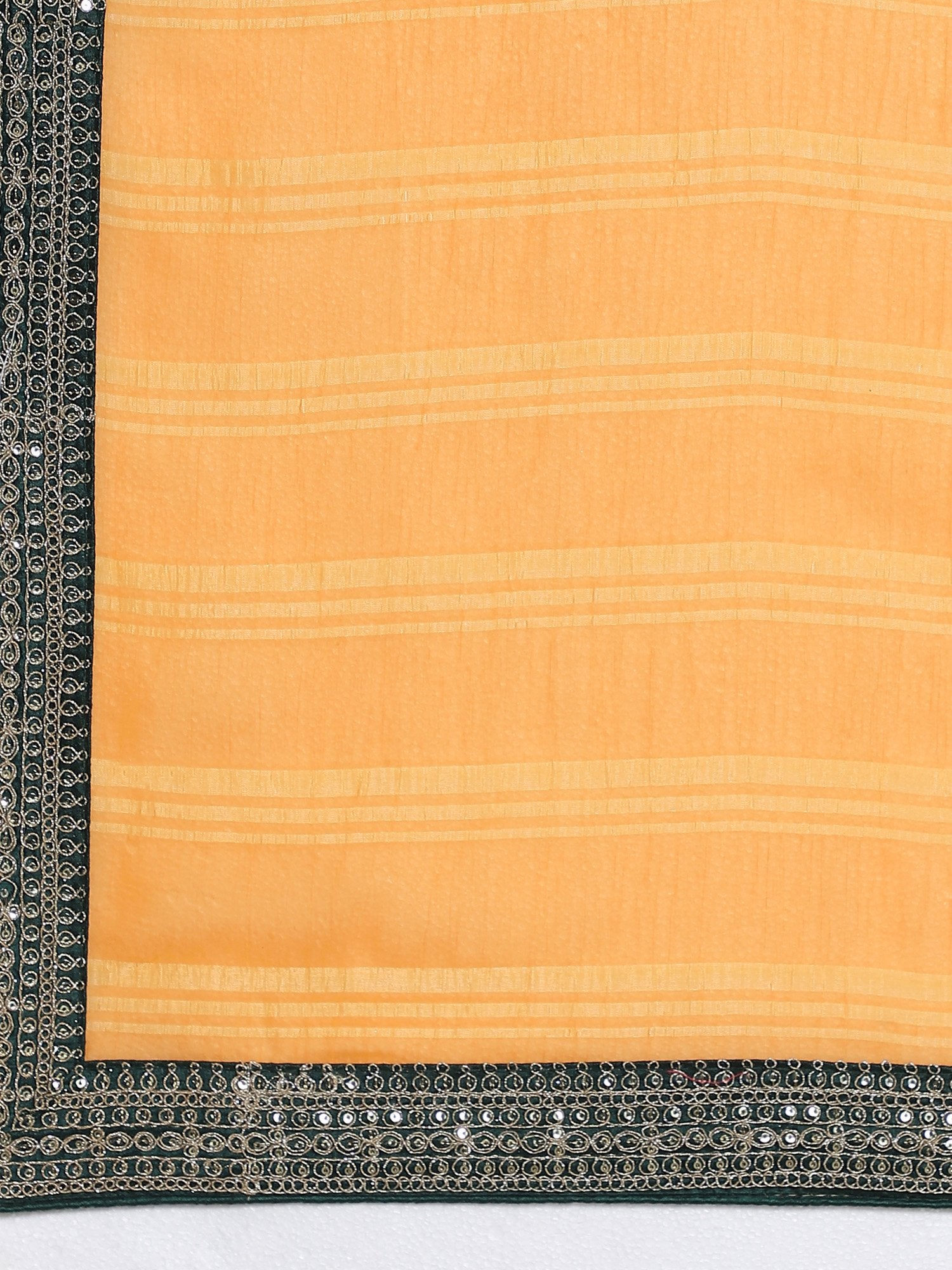 Yellow Party Wear Georgette Embellished Saree