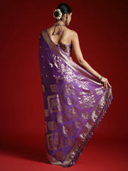 partywear designer saree for festive occasions