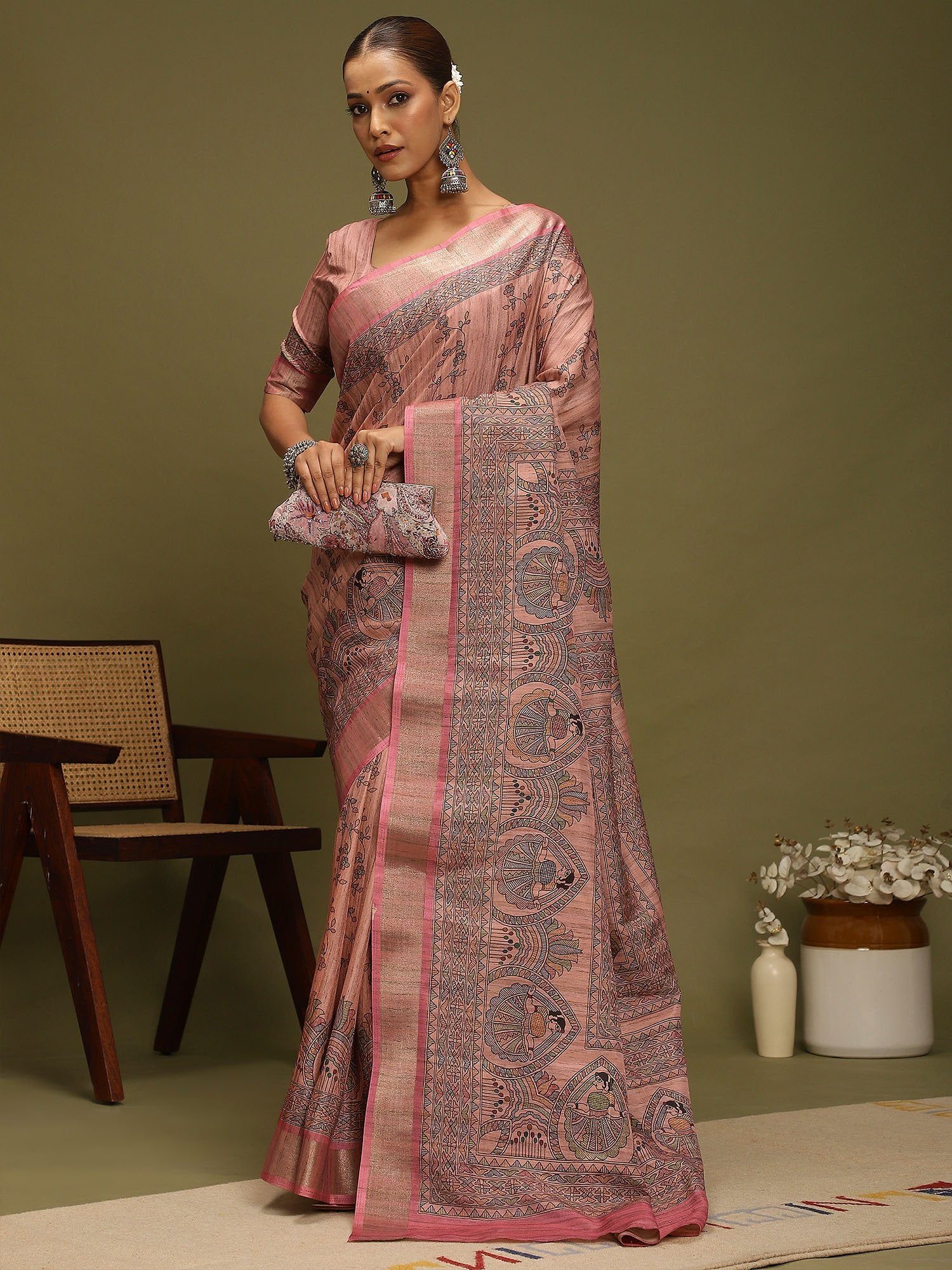 partywear designer saree for festive occasions