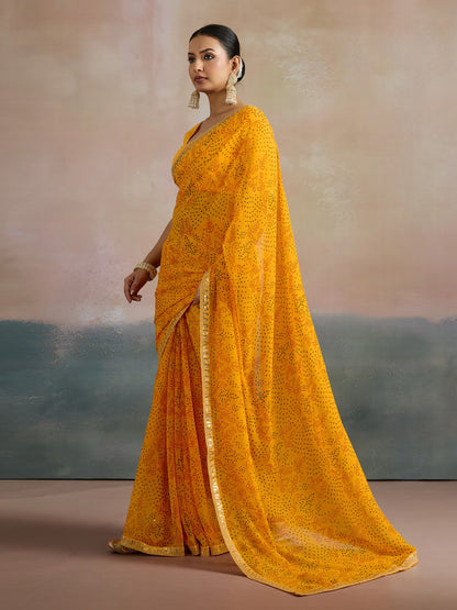 partywear designer saree for festive occasions