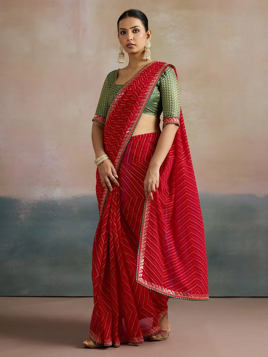 partywear designer saree for festive occasions