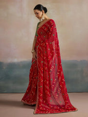 partywear designer saree for festive occasions