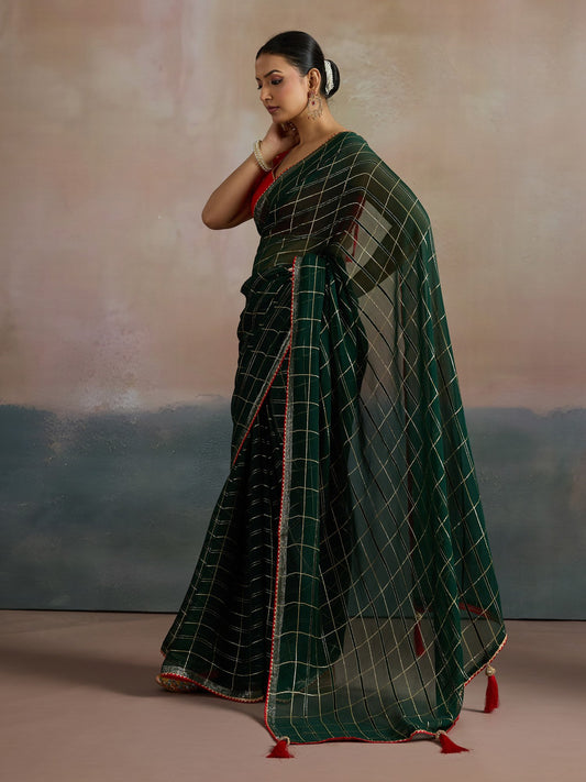 partywear designer saree for festive occasions