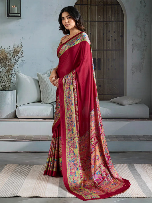 partywear designer saree for festive occasions