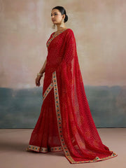 partywear designer saree for festive occasions