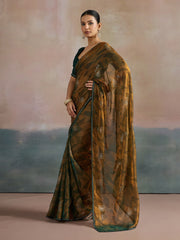 partywear designer saree for festive occasions