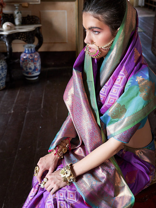 partywear designer saree for festive occasions