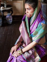 partywear designer saree for festive occasions