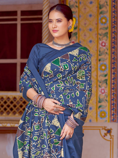 partywear designer saree for festive occasions
