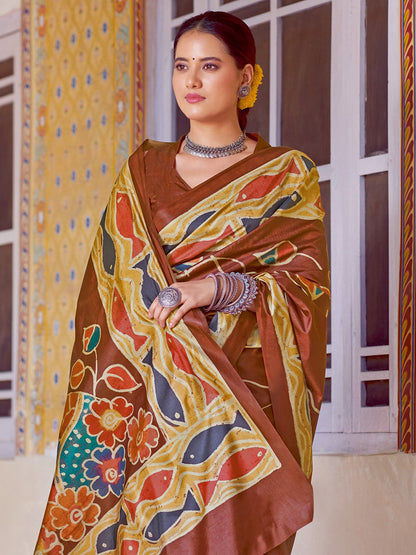 partywear designer saree for festive occasions