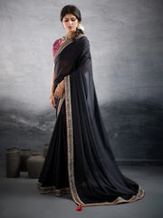 partywear designer saree for festive occasions