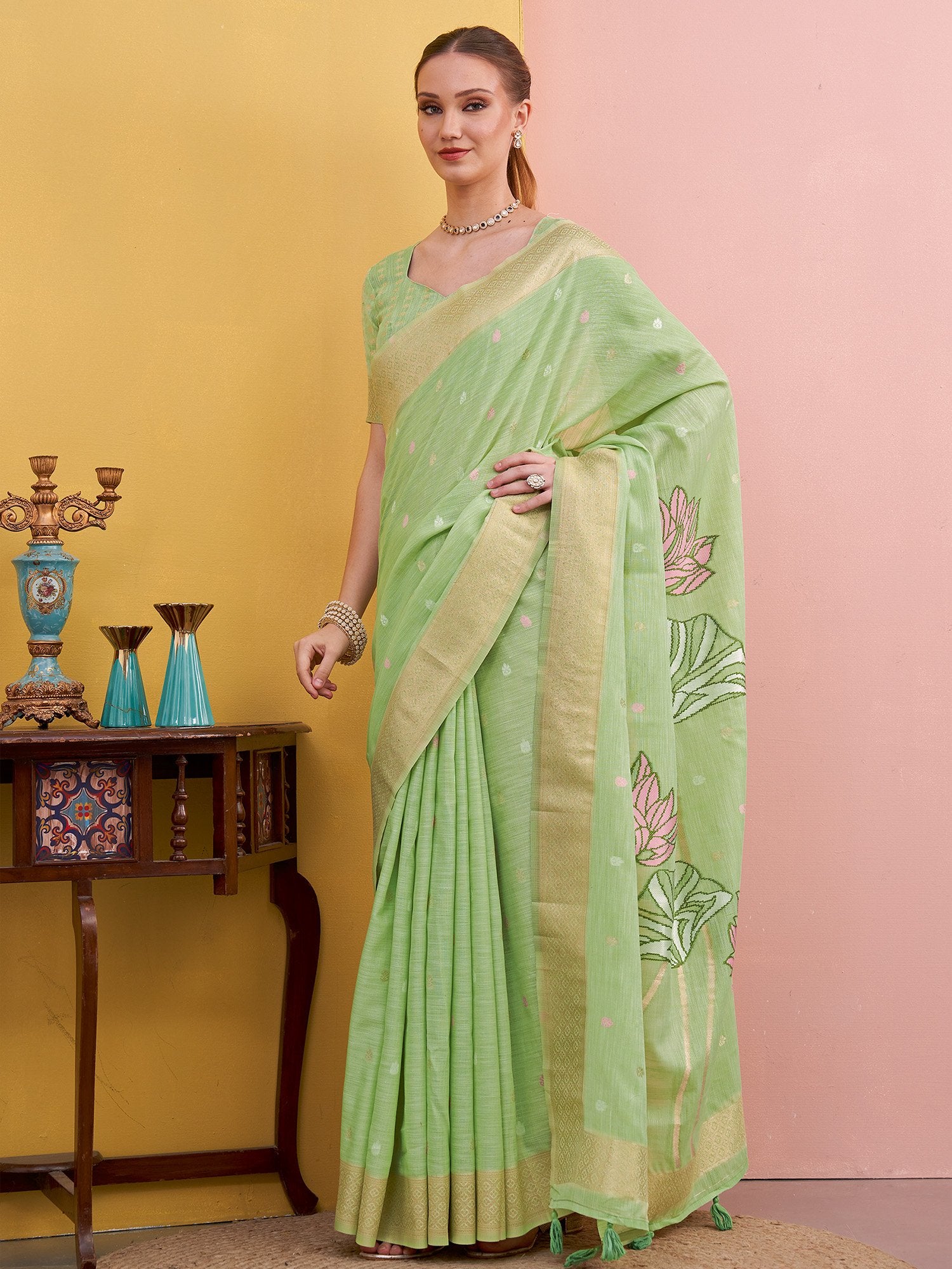 partywear designer saree for festive occasions