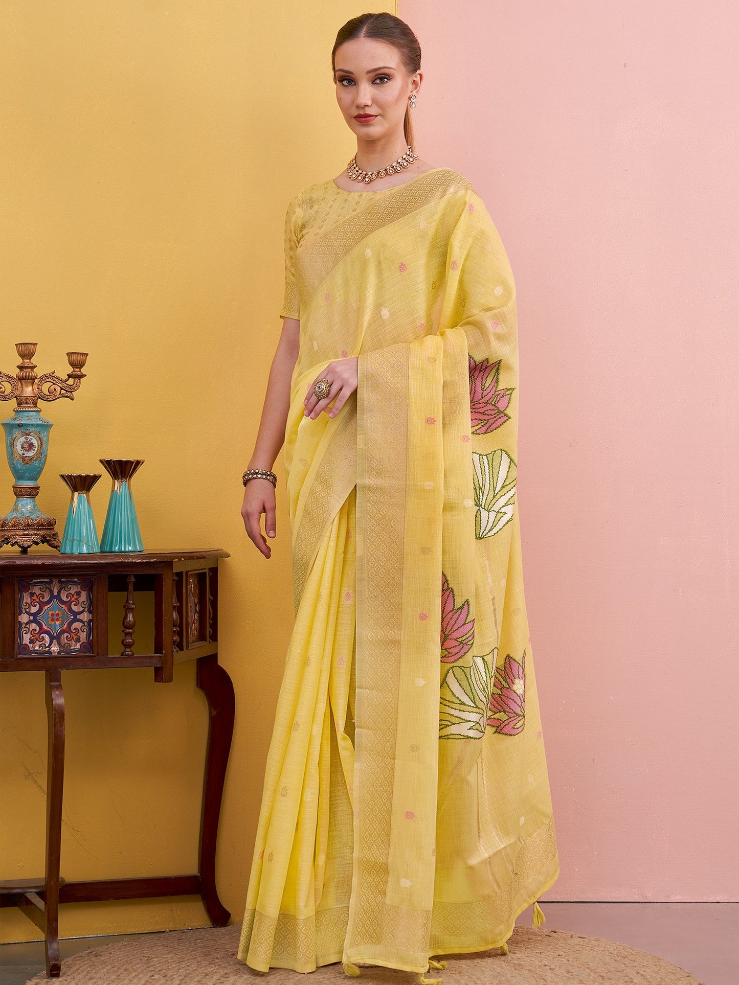 partywear designer saree for festive occasions