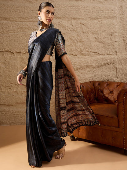 partywear designer saree for festive occasions
