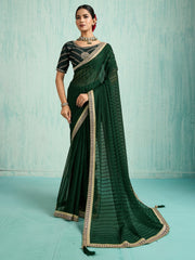 partywear designer saree for festive occasions