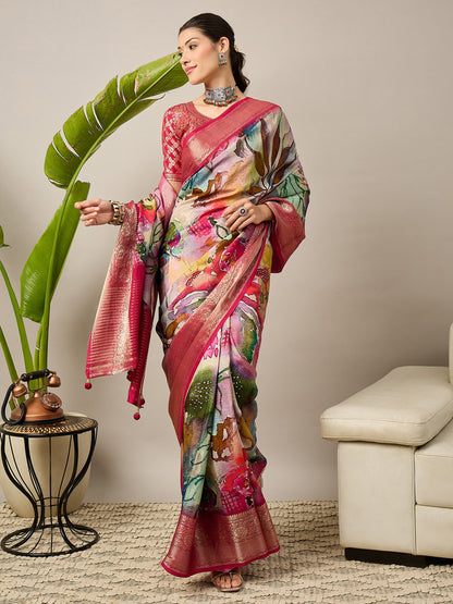 partywear designer saree for festive occasions