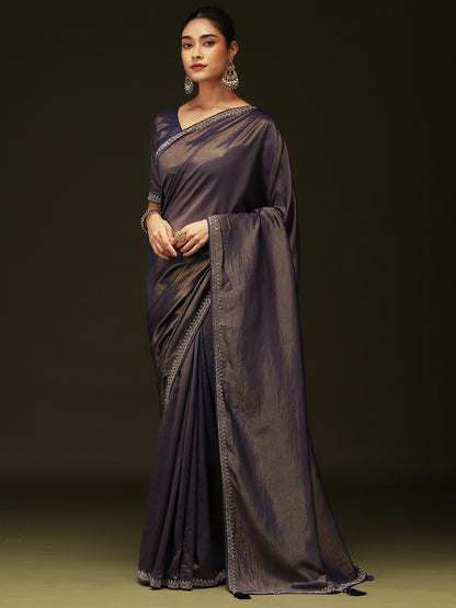 partywear designer saree for festive occasions
