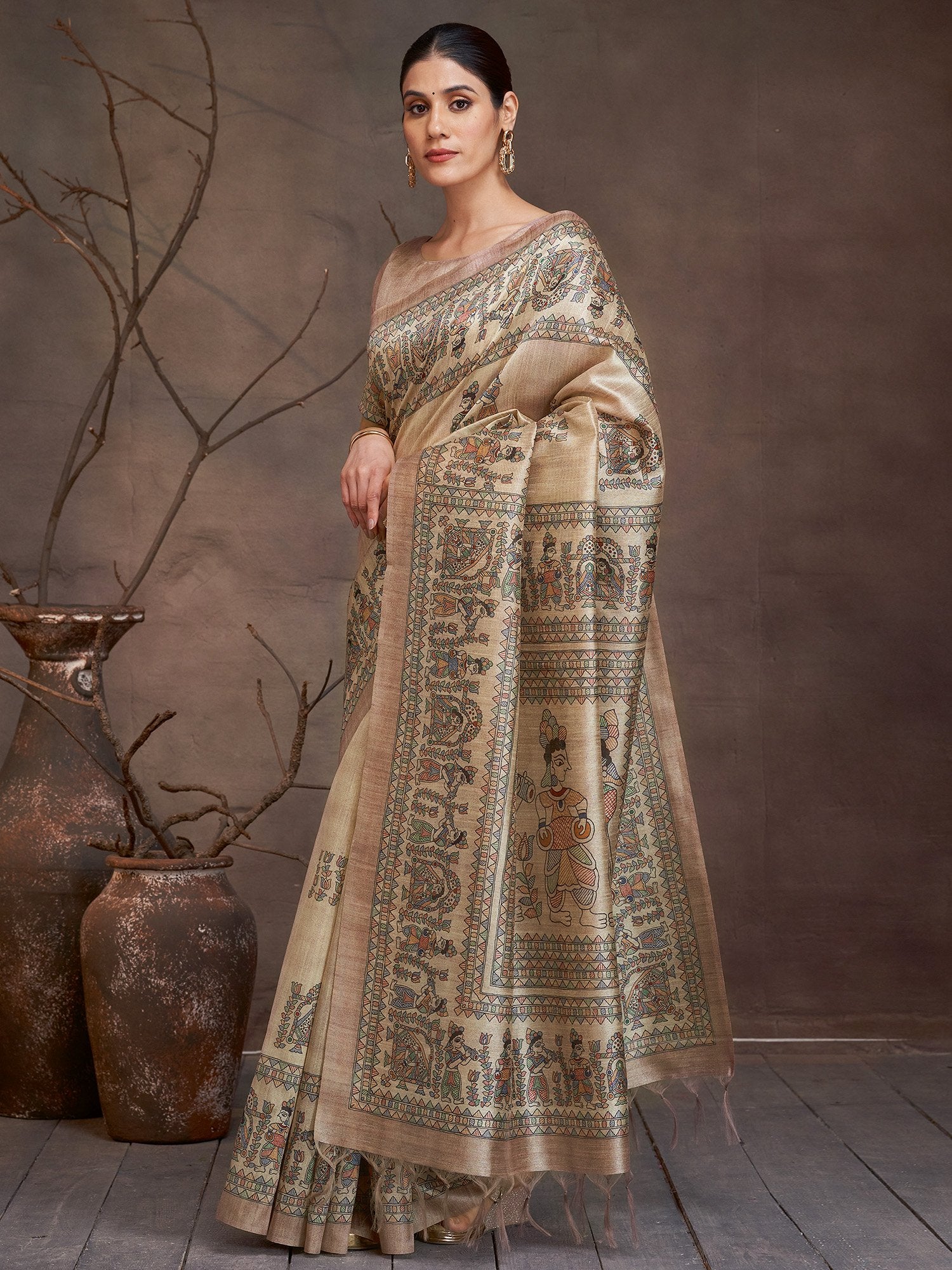 partywear designer saree for festive occasions