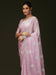 Pink Pink Party Wear Chiffon Embellished Saree