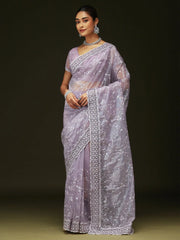 partywear designer saree for festive occasions
