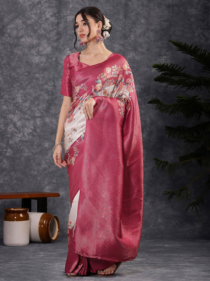 partywear designer saree for festive occasions