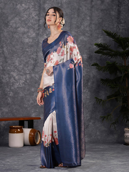 partywear designer saree for festive occasions